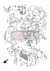 5B2F835J00P5, Carenatura Inf. 1, Yamaha, 0